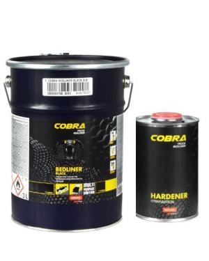 NOV-KIT COBRA BEDLINER BLACK 3L + HARDENER 1L